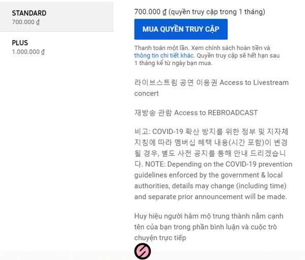 Cùng công bố giá vé concert online: BLACKPINK gây bất ngờ, Big Hit lại bị 'ném đá' không thương tiếc - TinNhac.com