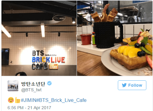 BTS ghé thăm quán cà phê riêng tại thái lan