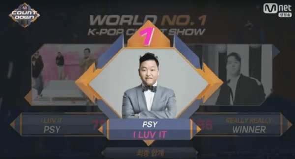 PSY chiến thắng M!Countdown