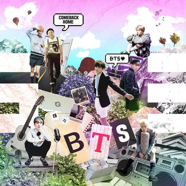 BTS Come Back Home cover