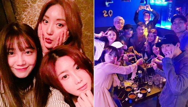7 hội bạn thân nổi tiếng của làng giải trí Hàn Quốc