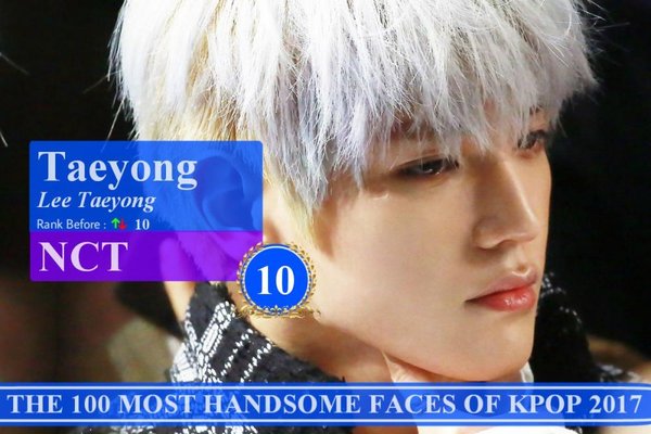 100 gương mặt đẹp trai nhất Kpop 2017