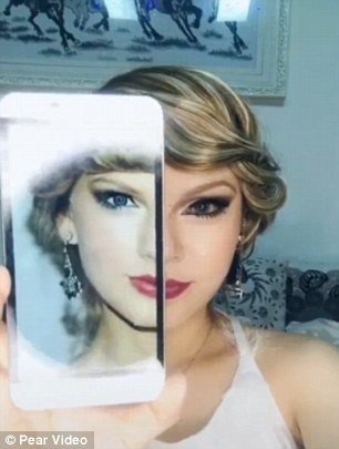 Đỉnh cao makeup: Cô gái xinh xắn biến thành Taylor Swift, Katy Perry,... chỉ bằng vài đường cọ