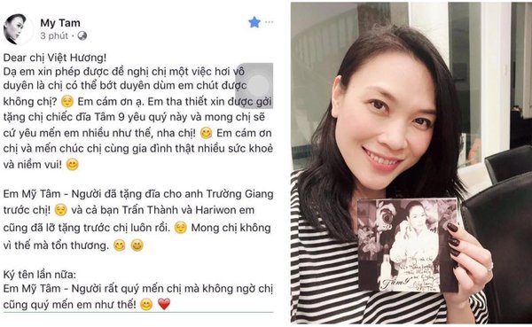 Việt Hương quay clip xin đĩa Mỹ Tâm