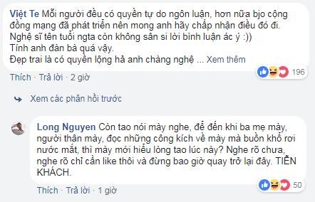 Rocker Nguyễn bức xúc lên tiếng khi phát hiện những comment soi mói đời tư trên các page hóng hớt chuyện showbiz