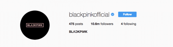 Black Pink girlgroup nhiều follower nhất thế giới