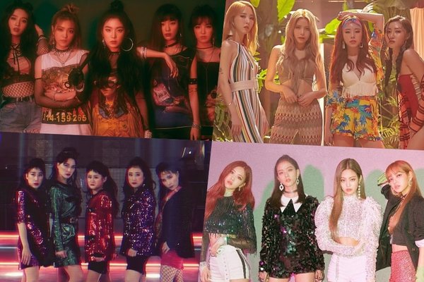 Người Hàn bình chọn girlgroup hot nhất nửa năm 2018