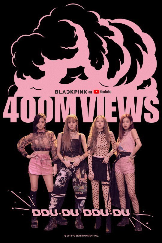 Black Pink có MV thứ 2 đạt 400 triệu view
