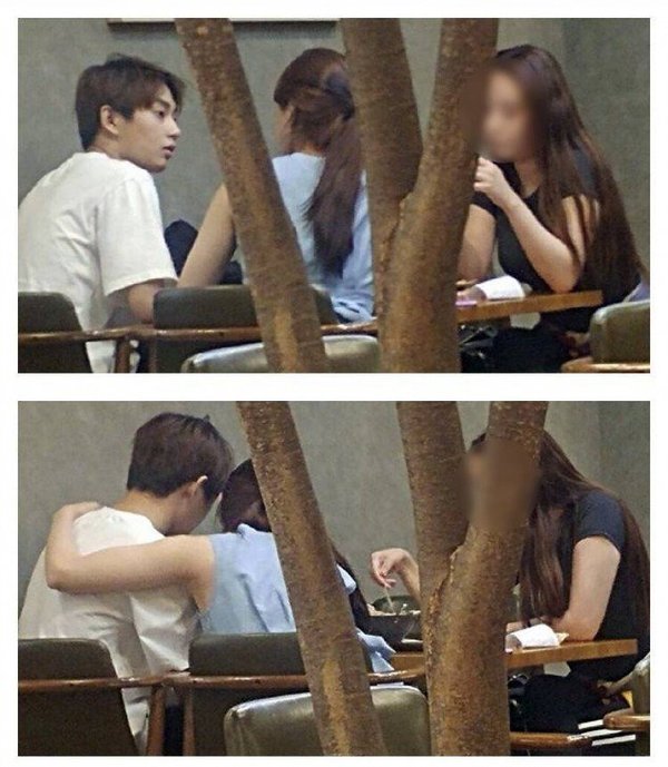 tin đồn hẹn hò giữa Kim Yong Guk và Nahyun