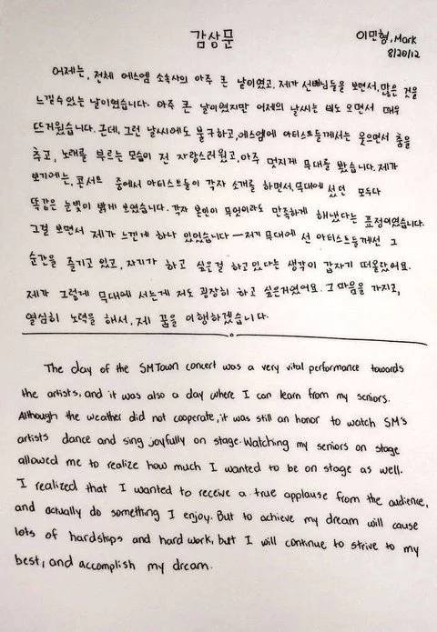Knet khen ngợi chữ viết tay tiếng Hàn của dàn thành viên ngoại quốc nhà NCT
