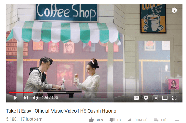 MV dance của Hồ Quỳnh Hương dính nghi vấn hack view, hack dislike 1