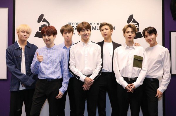 BTS tham dự Grammy 2019