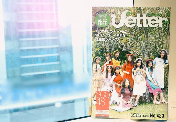 SGO48 trở thành gương mặt trang bìa trên số ra ngày 06/03/2019 của Tạp chí Nhật Bản VETTER.