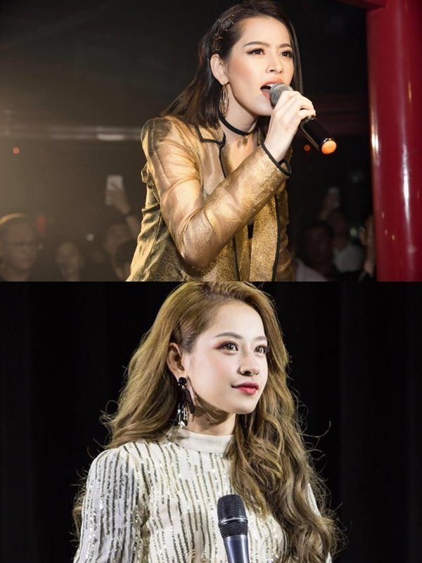  Chi Pu gây tranh cãi khi debut làm ca sĩ. (Ảnh: Ngoisao + Facebook Chi Pu)